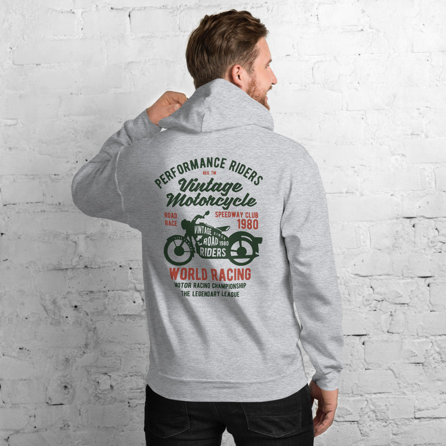Vintage Motorcycle - Hoodie