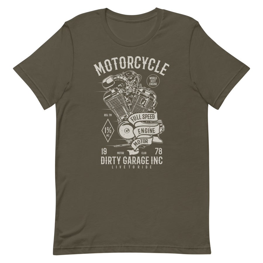 Motorcycle Full Speed Engine